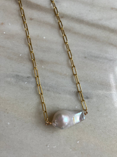 Baroque Pearl Necklace