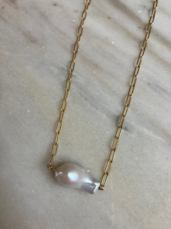 Baroque Pearl Necklace