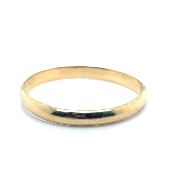 Vintage 14K Yellow Gold Bangle
