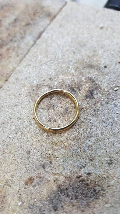 Thick Gold Filled Stacking Ring