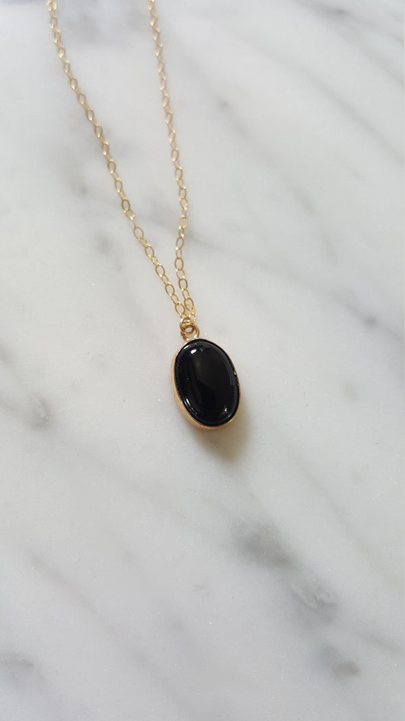 Black Onyx Necklace